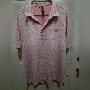 Adidas Men’s Light Pink Polo